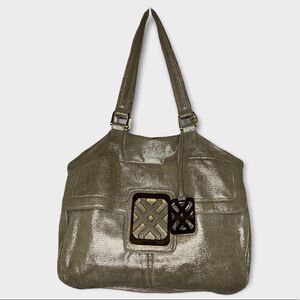 Joelle Hawkins Soar‎ Leather Metallic Shimmer Hand / Shoulder Bag